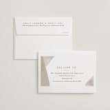"Gossamer" - Wedding Thank You Cards in Sandstone by Kate Ahn - FREE Recipient Addressing