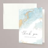 "My tenderness" - Wedding Thank You Cards in Topaz by Helen Halik - Front