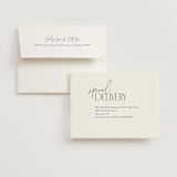"Overlap" - Wedding Thank You Cards in Silk by Kelly Schmidt - FREE Recipient Addressing