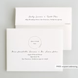"Connect" - Wedding Thank You Cards in Almond by Brianne Larsen - FREE Recipient Addressing
