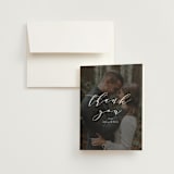 "Picture Perfect" - Wedding Thank You Cards in Diamond by Amy Payne - Front