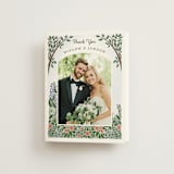 "Nature's Chapel" - Wedding Thank You Cards in Forest by Paper Sun Studio - Front