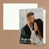 "Orchard" - Wedding Thank You Cards in Laurel Bough by Erin L. Wilson - Front