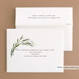 "Orchard" - Wedding Thank You Cards in Laurel Bough by Erin L. Wilson - FREE Recipient Addressing