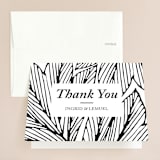 "vivid leaves" - Wedding Thank You Cards in Ink by Ramoncita - Front