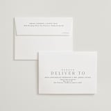 "City Center" - Wedding Thank You Cards in Cotton by Erin L. Wilson - FREE Recipient Addressing