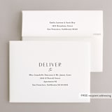 "Garden Moonlight" - Wedding Thank You Cards in Ink by Katherine Moynagh - FREE Recipient Addressing