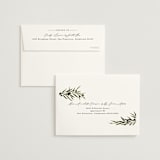 "Tuscan Hill" - Wedding Thank You Cards in Creme by Kate Ahn - FREE Recipient Addressing