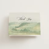 "The Vow" - Wedding Thank You Cards in Meadow by Elly - Front