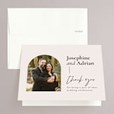 "view to behold" - Wedding Thank You Cards in Onyx by letterfix - Front