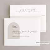 "view to behold" - Wedding Thank You Cards in Onyx by letterfix - FREE Recipient Addressing