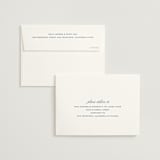 "Montauk" - Wedding Thank You Cards in Blue Bell by Megan Davis - FREE Recipient Addressing