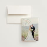 "rainbow 2.0" - Wedding Thank You Cards in Light Hearted by Deborah Chou - Front