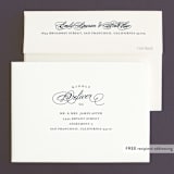 "Fresh Monogram" - Wedding Thank You Cards in Latte by Lauren Chism - FREE Recipient Addressing