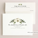 "jewel" - Wedding Thank You Cards in Onyx by Susan Moyal - FREE Recipient Addressing