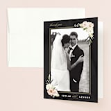 "Forever" - Wedding Thank You Cards in Blush by Susan Moyal - Front