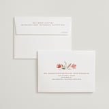 "Giardino" - Wedding Thank You Cards in Saffron by Vera Lim - FREE Recipient Addressing