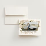 "Felicity" - Wedding Thank You Cards in Pearl by Leah Bisch - Front