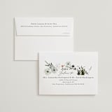"Wildflower Garden" - Wedding Thank You Cards in Lace by Hannah Williams - FREE Recipient Addressing