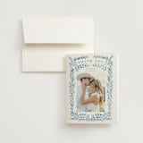 "Royal" - Wedding Thank You Cards in Cobalt by Petra Kern - Front
