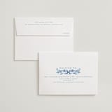 "Royal" - Wedding Thank You Cards in Cobalt by Petra Kern - FREE Recipient Addressing