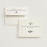 "Floral Diamond" - Wedding Thank You Cards in Eucalyptus by Katharine Watson - FREE Recipient Addressing