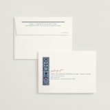 "Mediterranean Tiles" - Wedding Thank You Cards in Ocean by GeekInk Design - FREE Recipient Addressing