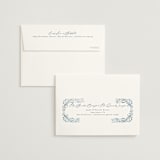 "Porcelain" - Wedding Thank You Cards in Delft Blue by Ashley DeMeyere - FREE Recipient Addressing