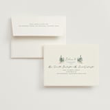 "Miniature Mountainscape" - Wedding Thank You Cards in Summer by Petra Kern - FREE Recipient Addressing