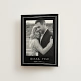 "Botanical Love" - Wedding Thank You Cards in Black Tie by Susan Moyal - Front