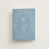 "Flora Arch" - Wedding Thank You Cards in Cerulean by Baumbirdy - Front