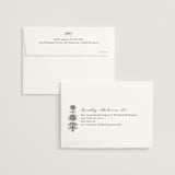 "Hand illustrated Garden Gate" - Wedding Thank You Cards in Forest by Jackie Crawford - FREE Recipient Addressing