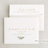"Summer Love" - Wedding Thank You Cards in Sunflower by Wildfield Paper Co - FREE Recipient Addressing