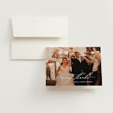 "Storybook" - Wedding Thank You Cards in Ink by Jennifer Postorino - Front