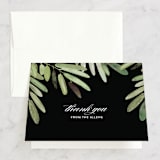 "Parting Branches" - Wedding Thank You Cards in Midnight by Haley Warner - Front