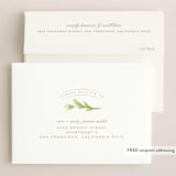 "Southern Garden" - Wedding Thank You Cards in Moss by Lori Wemple - FREE Recipient Addressing