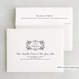 "Wedding Enchantment" - Wedding Thank You Cards in Midnight by Chris Griffith - FREE Recipient Addressing