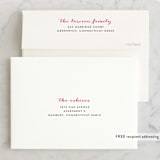 "Ornate Monogram" - Wedding Thank You Cards in Faux Gold by Kristen Smith - FREE Recipient Addressing