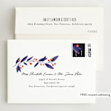 "Fire and Ice" - Wedding Thank You Cards in Fire by Jessica Corliss - FREE Recipient Addressing