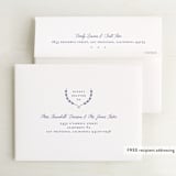 "United" - Wedding Thank You Cards in Cobalt by Susan Brown - FREE Recipient Addressing