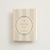 "nautical nuptials" - Wedding Thank You Cards in Sea Breeze by Rebecca Durflinger - Front