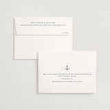 "nautical nuptials" - Wedding Thank You Cards in Sea Breeze by Rebecca Durflinger - FREE Recipient Addressing