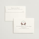 "Romantic Florals" - Wedding Thank You Cards in Peony by Susan Moyal - FREE Recipient Addressing