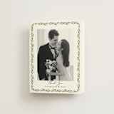 "Hydrangea Vine" - Wedding Thank You Cards in Coastal by Susan Moyal - Front