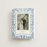 "Porcelain Floral" - Wedding Thank You Cards in Porcelain by Elly - Front