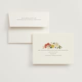 "all the flowers of the world" - Wedding Thank You Cards in Garden by Sumak Studio - FREE Recipient Addressing