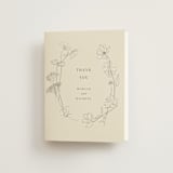 "floral stamp" - Wedding Thank You Cards in Ivory by Baumbirdy - Front