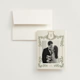 "Arbour" - Wedding Thank You Cards in Lake by Leah Bisch - Front