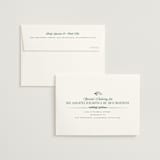 "Vintage Sketched" - Wedding Thank You Cards in Wisteria by Jenna Holcomb - FREE Recipient Addressing