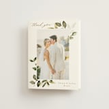 "Lovely" - Wedding Thank You Cards in Moss by Petra Kern - Front